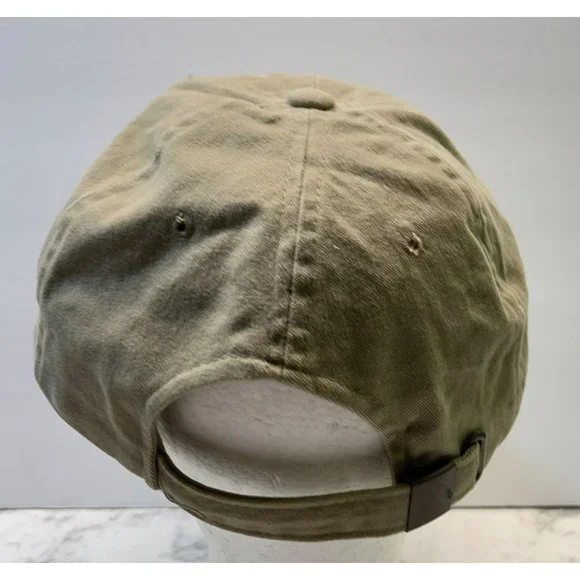 Adventure Outfitters Strapback Hat Tan Mountain Logo Since 1950 - Picture 3 of 9